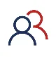 Icono de ruedas de negocio